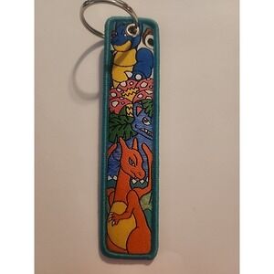 Pokemon‎ 1 Piece Double Sided 5 Inch Blastoise/Venesaur/Charizard Keychain